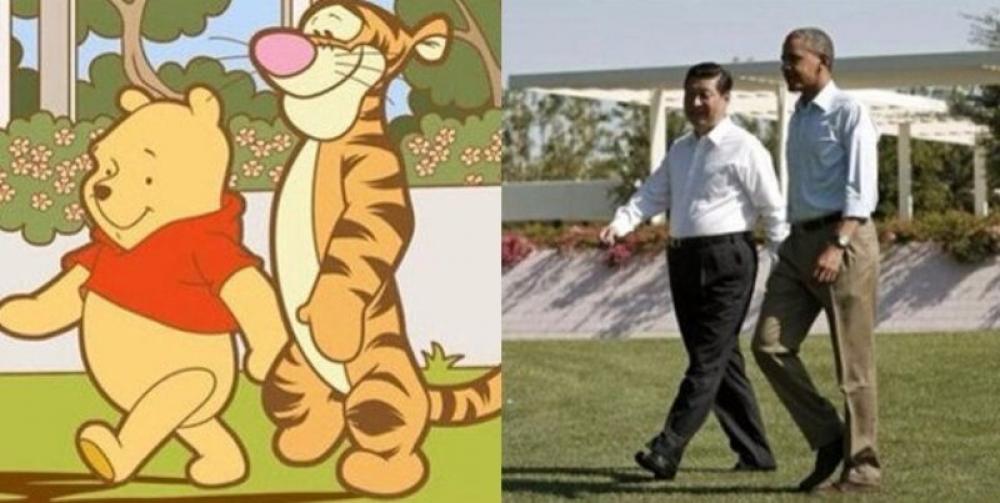 Xi 'lookalike' Pooh scissored from Chinese social media